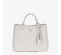 Borsa Donna Simil Pelle Guess Meridian SG877806 Dove Logo Bianco