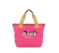 BORSA DONNA SUN68 logo beach tote bag in cotone FUXIA ND FUXIA X33202.20