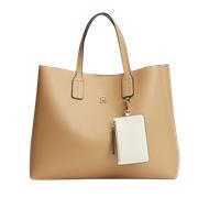 Tommy Hilfiger Donna Borsa A Mano AW0AW18723 Poliuretano Beige Scuro Taglia Unica