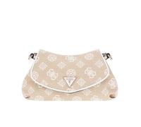 Borsa donna tracolla con patta Beyza Guess White Logo