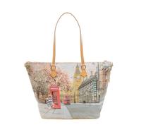 BORSA DONNA YNOT yesbag borsa shopping ENGLISH ROSE ND ENGLISH ROSE YES397S3.ENR