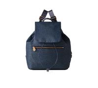 Borsa Donna Zainetto Chiusura con Patta Borbonese Denim