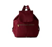 Borsa donna zainetto chiusura con patta Borbonese Merlot