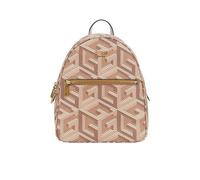 GUESS Vikky Backpack, Borsa Donna, Taupe Logo, Unica