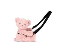 BORSA DOUDOU - orso rosato in polvere