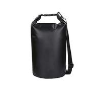 Borsa, Dry Bag Roll Top Chiusura per Uso Spiaggia, Nero , 20L | Tessuto all'aperto del PVC 500D per il rafting e l'escursionismo, attrezzatura di rafting del fiume, capacità da 5L a 30L
