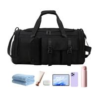 Borsa Duffle Donna,Tote Grande Impermeabile per Palestra - Borsa Multifunzione con Scomparto Asciutto Bagnato per Borracce Vestiti Viaggio