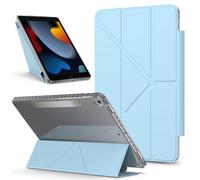 Borsa e custodia per tablet PC For iPad Pro Case 10.5 Inch Air 3rd Generation Case Detachable Magnetic Cover Multi-Angle Viewing Clear Back Shell Slim Stand Shockproof Tablet Cover(Mavi)
