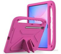 Borsa e custodia per tablet PC For Samsung Galaxy Tab S10 FE Plus 13.1 inch (2025) Case Shockproof Light Weight Handle Stand Protective Case Scratch Resistant Made of Kid-Friendly EVA Shell(Rose Red)