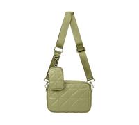 BORSA EKO Camelia - a tracolla, poliuretano, verde oliva, 23x15x6,5 cm