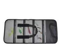 Borsa esca pieghevole portaoggetti pesca funzionale a 63x29 cm viene fornita con