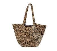 Borsa estetica da spiaggia all'uncinetto da donna con manico superiore di | Traspirante e resistente all'usura: borsa a tracolla per il lavoro quotidiano in ufficio all'aperto e per il tempo libero