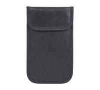 Borsa Faraday Materiale PU impermeabile Faraday Key Fob Protector Segnale di blocco Faraday Borse Antifurto Keyless Entry Fob Faraday Key Pouch (Color : Black, Size : 20.5x12cm)