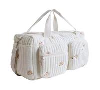 Borsa Fasciatoio a Tracolla for Mamma, Borsa Fasciatoio Leggera Trapuntata, Grande Fasciatoio Multifunzionale da Viaggio, Borsas Messenger for Maternità e Cambio Pannolini, for Ospedale
