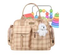 Borsa fasciatoio per mamma con manico, piccola elegante borsa a tracolla a | Borsa a tracolla con grande capacità per brevi viaggi e viaggi, così come ospedale, cameretta dei bambini, auto e