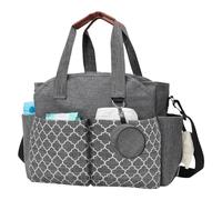 Borsa Fasciatoio Per Neonato, Borsa Fasciatoio, Borsa Per Mummia Con Grande Capacità Con E Borsa Per Ciucciotracolla Regolabile, Per Multifunzionale Borsas Mamma Neonato Per Mamma E Papà, Gris