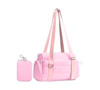 Borsa fitness da donna - borsa da viaggio | borsa da viaggio | borsa da viaggio | borsa da viaggio | stile Duffle con tasca bagnata, porta monete, spaziosa Weekender per sport, fitness, grande