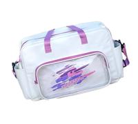Borsa fitness oversize con borsa in PVC a tenuta stagna scomparti multiuso con manico ergonomico borse a tracolla borsa da palestra per allenamenti, D, Bellezza di massa