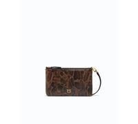 Borsa Flat Horizontal Mini in pelle Pinko