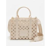 Borsa Flat Pot Beige\Light Gold di Marc Ellis