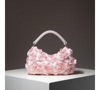 Borsa floreale, borsa con perle, borsa da damigella, borsa da festa, accessori da festa, forniture per matrimoni, borsa natalizia, regalo da donna, regalo di San Valentino, portafoglio elegante da don