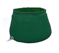 Borsa for acqua di emergenza portatile pieghevole da 26-1320,9 galloni, sacca for acqua di grande capacità, contenitori rotondi(Green,2.5x1.4x1m/3000L/792.5gal)