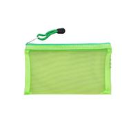 Borsa for cosmetici semplice da viaggio casual for cancelleria con cerniera di grande capacità Borse for il lavaggio portatili custodia trasparente for trucco(Green)