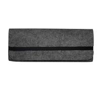 Borsa for custodia for tasti 60/87/104 Custodia protettiva for tastiera del computer for in feltro Pacchetto Per Keyboard(Dark Grey,31x17x4cm)