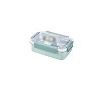 Borsa for il pranzo coibentata Contenitore for alimenti in acciaio inossidabile Bento Box for la colazione e conservazione dei pasti(Grün)