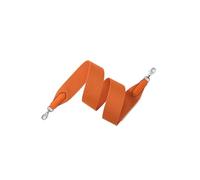 Borsa for il pranzo for trasformazione a tracolla in tela a Messenger per Borsa a Tracolla(Orange silver,W 5cm length100cm)