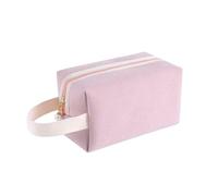 Borsa for il trucco in velluto a coste Borsa for cosmetici da donna Borsa da viaggio for cosmetici Organizer con cerniera Portamonete Mini borsa carina Borsa for riporre chiavi e rossetto(Pink,Style1)