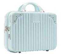 Borsa for Laptop, Valigia Combinata , Custodia Piccola con Chiusura a Chiave, Bagaglio a Mano di Grande capacità, for Documenti d'imbarco da Viaggio (Color : Pink, Size 14in)(Green,34*18*26cm)