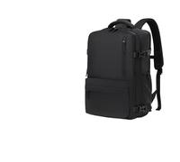 Borsa for laptop Zaino da viaggio for donna for bagaglio a mano di grande capacità cabina for uomo Per Uomo e Donna(Black)