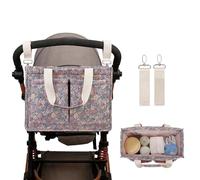 Borsa for mamma Borse for pannolini di grande capacità Pannolini in cotone Borsa for passeggino Borsa portaoggetti multifunzionale leggera Borsa for mamma Per La Raccolta Di Salviette, Pannoli