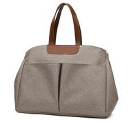 Borsa for mamma grigia portatile di grande capacità, alla moda e minimalista, Borsa for la cura della madre e dei bambini, Borse for riporre i pannolini for bottiglie di bambini Per La Raccolta Di Sal