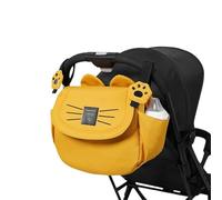 Borsa for pannolini Borsa da viaggio for mamma di grande capacità Borsa for maternità universale for passeggino for bambini Per La Raccolta Di Salviette, Pannoli(Yellow)