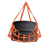 Borsa for sollevamento bagagli sospesa da 3,3-13 piedi, rete di carico elastica in poliestere, for il carico di merci in ferrovia, nave, acciaio(4m-6613.9lbs-20cm)