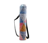 Borsa for tappetino da yoga alla moda Borsa da yoga in tela Borsa da yoga facile da trasportare Zaino da yoga for sport da ballo Copri tappetino da palestra Zaino sportivo adatto alla maggior parte de