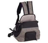 Borsa Frontale Flamingo Xanty Taupe Per Cuccioli 29x23x38 Cm Aiuto Al Trasporto