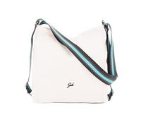 Borsa Gabs Aissa L Monospalla Donna Pelle Bianco Ottico