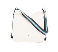 Borsa Gabs Aissa L Monospalla Donna Pelle Bianco Ottico