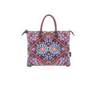 Borsa Gabs G3 Plus TG M stampa, ricamo fiore fucsia - Tabella Colori: Multicolore
