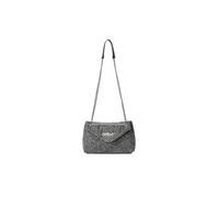 Borsa Gaelle Paris tracolla in denim sfrangiato GAACW02402 nero