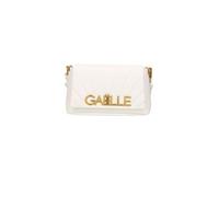 Borsa Gaelle Paris tracolla matelassè con maxi logo GAACW02270 bianco