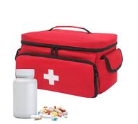 Borsa generica impermeabile per medicina - Borsa per la cura degli infermieri, borsa da viaggio per farmacie | viaggio Easy Organization Pills Bag, Outdoor Medicine Organizer - Borsa da viaggio, rosso