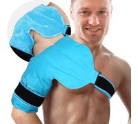 Borsa Ghiaccio per Spalla Borsa del Ghiaccio Riutilizzabile 3D Ghiaccio Gel Riutilizzabile Freezer per Spalla Adatta alla Spalla Sinistra e Destra Borsa Ghiaccio per Gonfiore Lesioni Sollievo Dolore