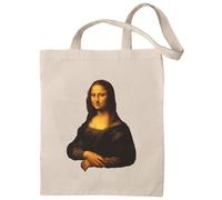 Borsa Gioconda cotone ecologico - Tote Bag Mona Lisa