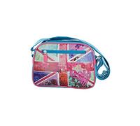 BORSA GOLA MINI REDFORD UJ FLORAL TURQUOISE-RASPBERRY