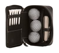 Borsa Golf per Oggetti Di Valore - Borsa Portatile in Pelle per Accessori Golf | Organizzatore Di Stoccaggio per Auto Viaggi Golfista Accessori