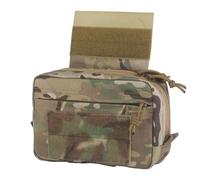 Borsa GP piccola MOLLE multiuso con fodera in passante, tasca amministrativa per attrezzatura tattica, cintura, fascia per cintura, borsa portaoggetti espansa(CP)